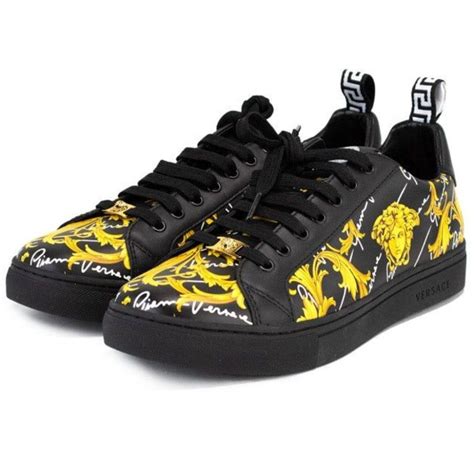 versace sneaker vitello ssenese|Versace tennis shoes.